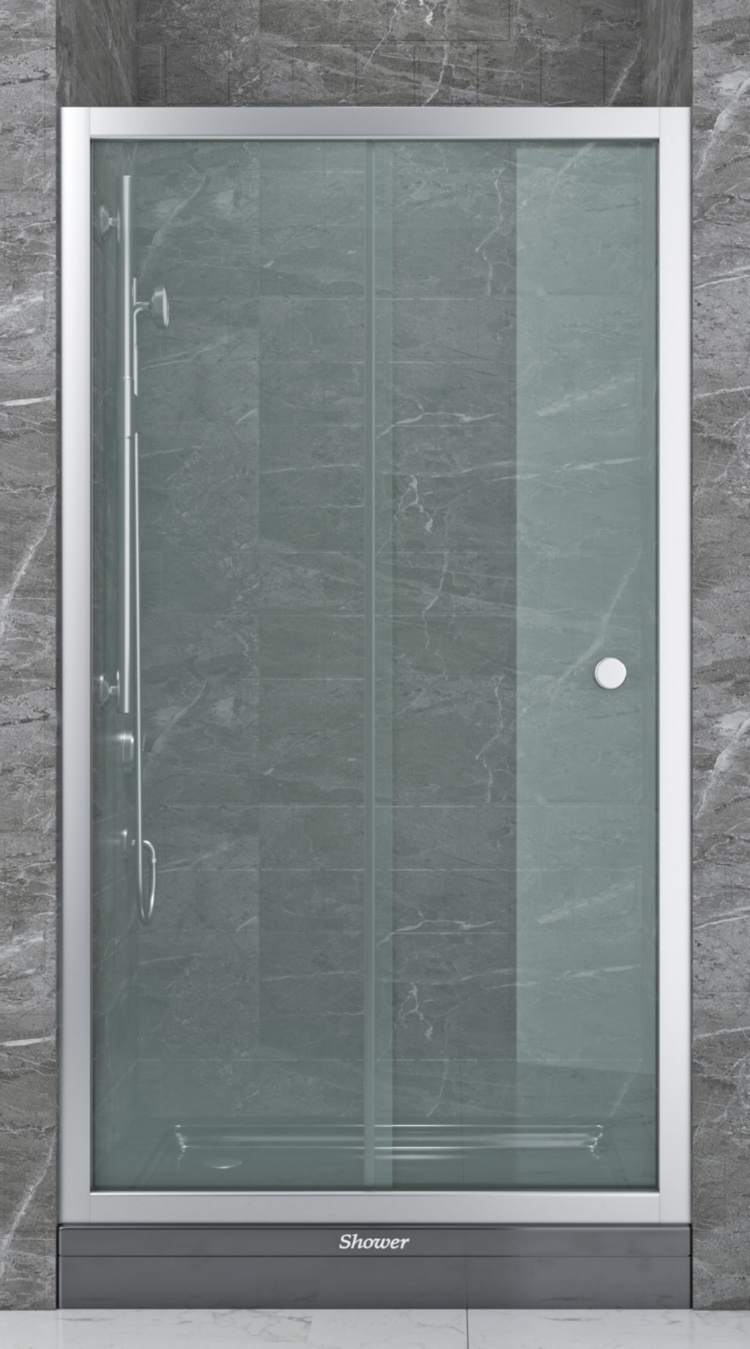 Душові двері SHOWER Saturn 782-6, 120 × 190 см, прозоре скло 6 мм