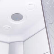 Душовий бокс KO&PO 218 222, 120 × 80 см, Лівий, Матовий, з малюнком