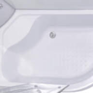 Душовий бокс KO&PO 218 222, 120 × 80 см, Лівий, Матовий, з малюнком