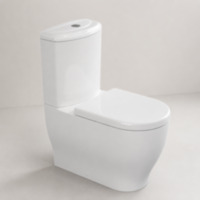Унитаз напольный VIBA AUVA 65 × 36 × 81 см, білого кольору