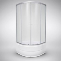 Душова кабіна KO&PO 7125, 90×90, скло 4 мм