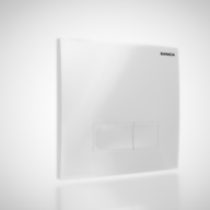 Панель керування змиву SANICA-P04 22 × 18 мм, Білий