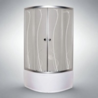 Душова кабіна KO&PO 7125-11, 90×90, з малюнком