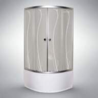 Душова кабіна KO&amp;PO 7125-11, 90×90, з малюнком - Душова кабіна KO&PO 7125-11