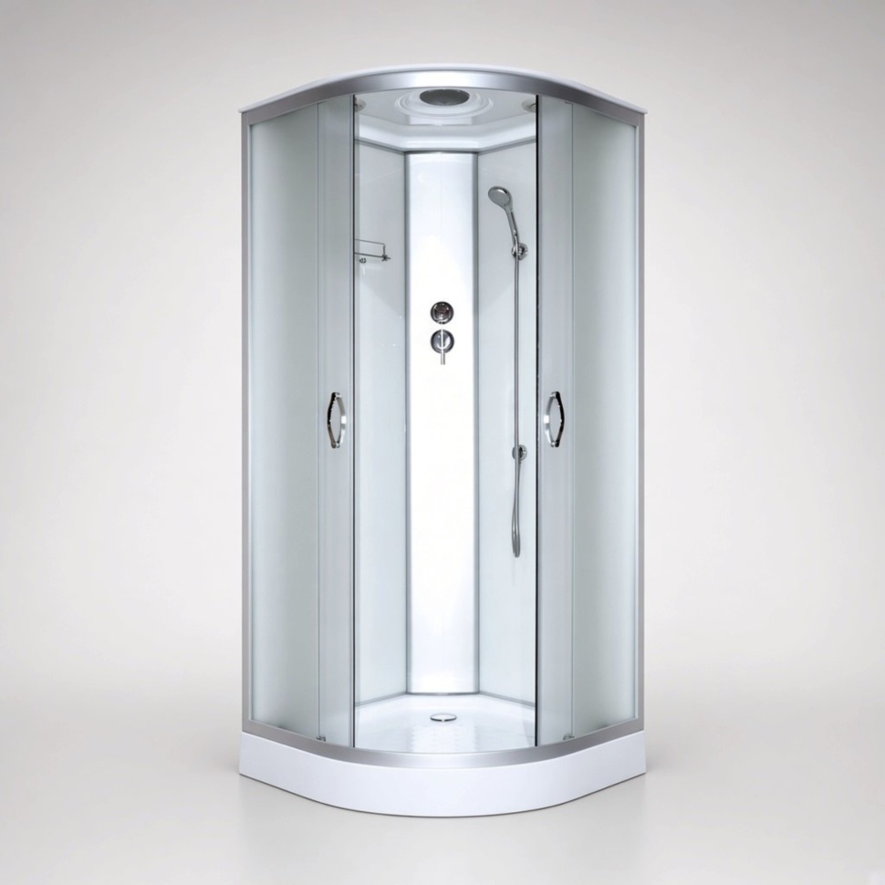 Душовий бокс KO&PO 126 F, 90×90, з матовим склом