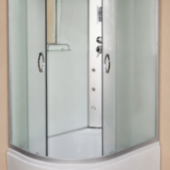 Душовий бокс KO&PO 218 RF, 120 × 80 см, з Радіо, Світлом, Вентиляцієй
