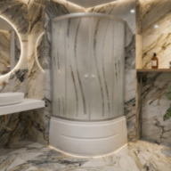 Душова кабіна KO&amp;PO 7125-6, 90 × 90 см - Душова кабіна KO&PO 7125-6, 90 × 90 см
